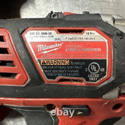 10 of Milwaukee 2606-20 M18 18V 1/2 in. Cordless Drill Driver (Tool Only) #5