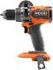 18v Brushless 1/2'' High Torque Hammer Drill/driver, Orange