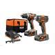 18-volt Lithium-ion Cordless Drill/driver And Impact Driver 2-tool Combo Kit