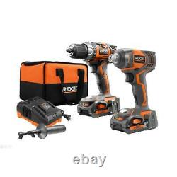 18-Volt Lithium-Ion Cordless Drill/Driver and Impact Driver 2-Tool Combo Kit