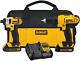 20v Max Cordless Drill/driver, Power Tool Combo Kit With 2 Batteries And Charger