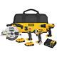 20-volt Max Cordless Combo Kit (4-tool) With (2) 20-volt 2.0ah Batteries Charg
