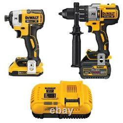 20-Volt Max Lithium-Ion Cordless Brushless Combo Kit (2-Tool) With Flexvolt And