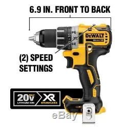 20-Volt Max Xr Lithium-Ion Cordless Brushless Drill/Impact Combo Kit (2-Tool) Wi