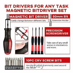 21V Max Cordless Drill/Driver Kit, Brushless, Tool Set with Drill and Red