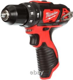 2408-20 M12 12V Cordless 3/8 Hammer Drill / Driver Tool Only