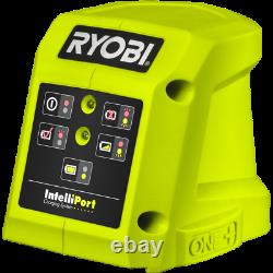 4PC RYOBI ONE+ 18V Combo Cordless Power Tool Kit Drill Driver Circular Saw Grind