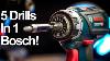 5 Drills In 1 The Best Drill Driver I Ve Seen Bosch Gsr 18v Flexi Click