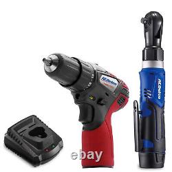 ACDelco G12 3/8 Ratchet Wrench & Drill Driver Combo Kit ARW1209-K16