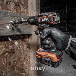 AEG 18v Brushless Sub Compact 2-Speed Drill Driver Skin Only light small