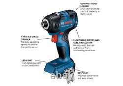 BOSCH GXL18V 27B22 18V 2 Tool Combo Kit Refurbished