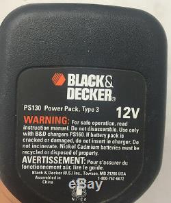 Black & Decker 12v Firestorm Multi-Tool MT1203 Drill/Jig SawithMouse Sander Kit