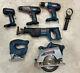 Bosch 18v 6 Tool Cordless Combo With Charger +2 Batteries (drill/driver/sawithetc.)