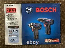 Bosch CLPK22-120 12-Volt 3/8-Inch Max 2-Tool Drill and Impact Driver Combo Kit