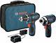 Bosch Drill Kit Clpk22-120 12-v 2-tool Combo Kit Drill / Impact Driver