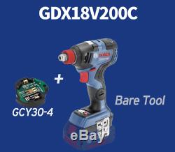 Bosch GDX 18V 200C 2-in-1 EC Brushless 147mm 200Nm 3400rpm GCY30-4 / Bare Tool