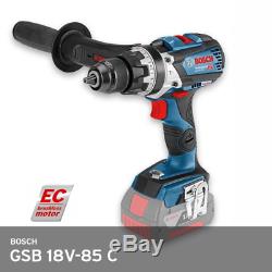Bosch GSB 18V-85 C Pro. Hammer Drill Bluetooth LED 13mm 18V L-Boxx Bare Tool