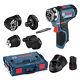 Bosch Gsr 10.8v-15 Fc Cordless Professional Driver Bare-tool + L-boxx + Charger