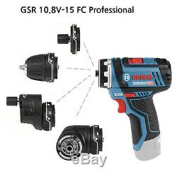 Bosch GSR 10.8V-15 FC Cordless Professional Driver Bare-Tool + L-Boxx + Charger