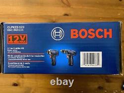 Brand NEW! Bosch Power Tools Combo Kit CLPK22-120 12-Volt Cordless Tool Set