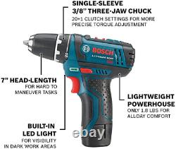 CLPK22-120 12V Max Cordless 2-Tool 3/8 In. Drill/Driver and 1/4 In. Impact Drive