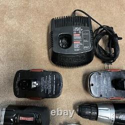 Craftsman 19.2V Cordless Drill/Driver Lot Of 6 All Working