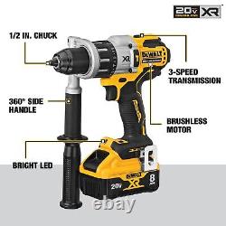 DEWALT 20V MAX XR Hammer Drill/Driver Combination Kit with Power Detect Tool