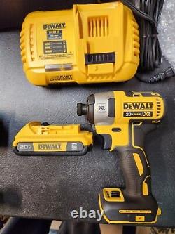 DEWALT 20V Max XR Brushless Drill & Driver Power Tool Combo Kit DCK299D1W1