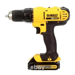 DEWALT 20-Volt MAX Cordless 1/2 In. Drill/Driver with Batteries, Charger & Bag