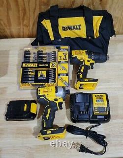DEWALT 2-Tool 20-Volt Max Brushless Power Tool Combo Kit with Soft Case
