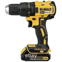 DEWALT 3-Tool 20V MAX LI-ION Cordless Brushless Drill/Driver BundleNew