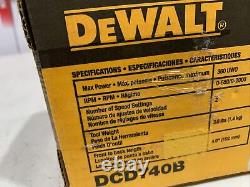 DEWALT DCD740B 20V MAX Lithium-Ion Cordless 3/8 Right Angle Drill/Driver Tool