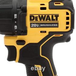 DEWALT Power Tool Combo 20V Compact Drill/Driver + Oscillating Tool + 2 Battery