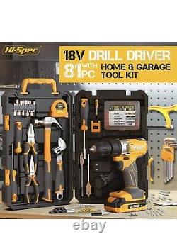 DRILL DRIVER AND HOME & Garage Tool kit