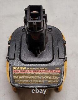 DeWalt 18v cordless power tools combo -lights-Drill/Driver/Hammer Drill-Battery