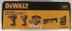 DeWalt 20V Max Lithium Ion 5-Tool Combo Kit with Contractor Bag DCK560D1M1 NEW