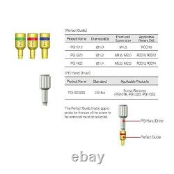 Dental Implant Fixture Fractured Screw Removal Kit Remover Drill Driver Guide