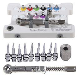 Dental Implant Screw Driver Kit Abutment Screw Drilling tools set of 9 Drivers