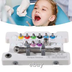 Dental Implant Screw Driver Kit Abutment Screw Drilling tools set of 9 Drivers