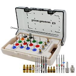 Dental Implant Screw Remover Kit Surgical Instrument Tool Drill Driver Ratchet