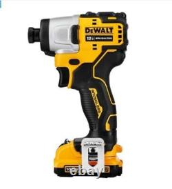 Dewalt 12V electric wireless charging impact drill driver DCF801 N bare tool