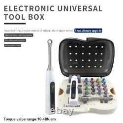 Electric Universal Surgical Drills Kit Dental Implant Tools Torque Hex Drivers