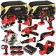 Excel Exl5060 18v 10 Piece Power Tool Kit With 4 X 5.0ah Batteries Charger & Bag