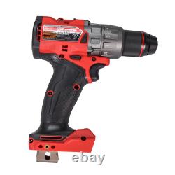 Fuel 18V Lithium Ion Brushless Cordless 1/2 in. Drill Driver Kit Power Tool Set