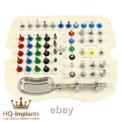 Full Implan tation Sur gical Kit Medical Dental Instrument Tools Drills, Drivers