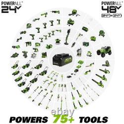 Greenworks Drill Driver Cordless 1/2 Inch 24 Volt Battery Brushless Tool Only