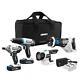 Hart 20-volt Cordless 4-tool Combo Kit (2) 1.5ah Lithium-ion Batteries And 16-in