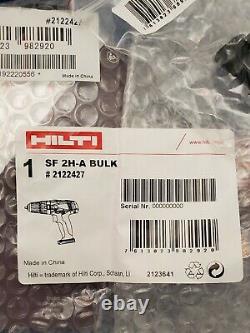 HILTI SF 2H-A CORDLESS HAMMER DRILL DRIVER 12V 3/810 mm keyless chuck TOOL ONLY