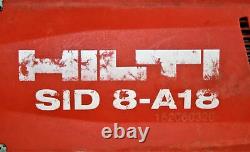 HILTI SID 8-A18 CORDLESS IMPACT DRIVER DRILL 21.6v Heavy-Duty Bare Tool Only