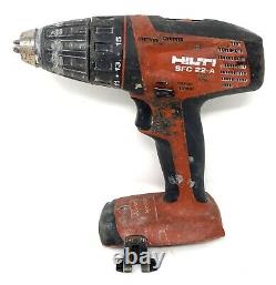 Hilti Drill Driver Cordless SFC 22-A 1/2 Inch Power Tool Lit-Ion No Battery